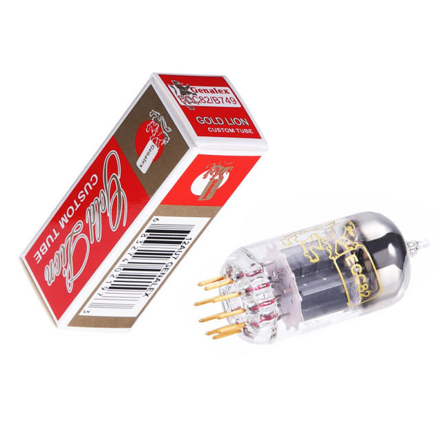 Russia Genalex GoldLion ECC82 Electronic Vacuum Tube replaces B749 12AU7 vacuum tubes