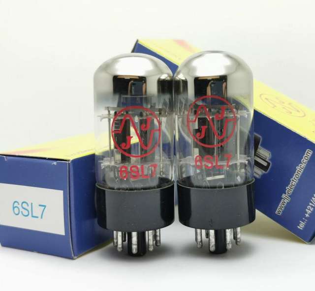 JJ 6SL7 Electronic Vacuum Tube replaces 6N9P/6H9C/CV1985 vacuum tubes