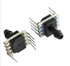 Honeywell HSCDANN005PGAA5 pressure sensor 5PSI (34.47kPa) Vented Gauge Male - 0.19" (4.93mm) Tube 0.5 V ~ 4.5 V 8-DIP (0.524", 13.30mm)
