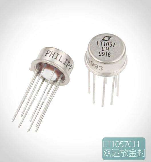 LT1057CH gold-sealed dual operational amplifier