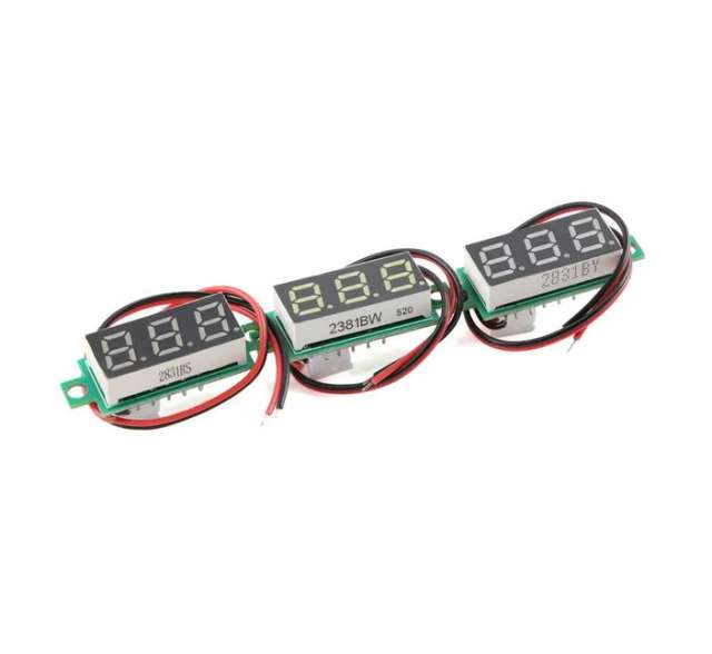 Mini digital thermometer module with NTC waterproof metal probe, measuring range -50℃~80℃