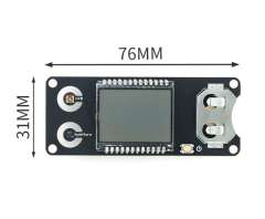 UVB Ultraviolet Temperature and Humidity Tester, UVB Numerical Intensity Temperature and Humidity Detection Module, Special for Creepy-Crawly Pets