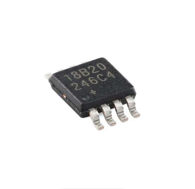 DS18B20U+T&R FSOP-8 Programmable Resolution Single-Wire Digital Temperature Sensor