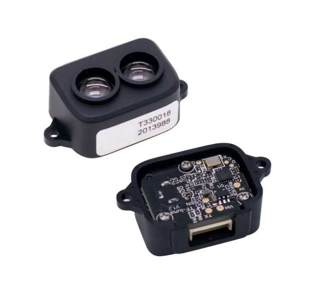 TF-Luna laser ranging sensor module 8 meters range LiDAR UART/I2C