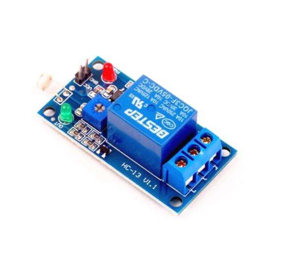 5V photosensitive relay module, photosensitive switch module robot accessories smart car