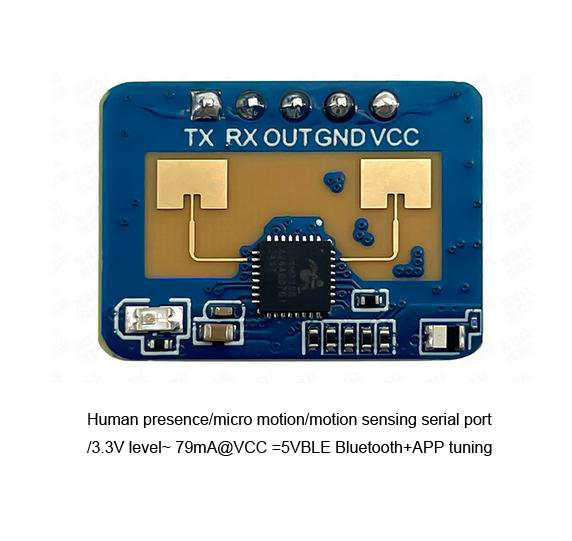 HLK-LD2410C Intelligent human body presence sensing radar module millimeter wave module BLE Bluetooth APP