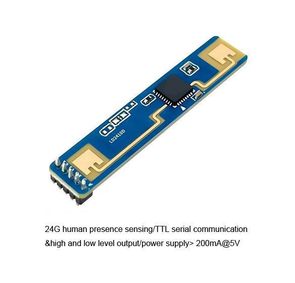 HLK-LD2410D Intelligent human body presence sensing radar module millimeter wave module TTL IO Level output