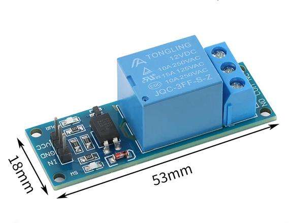 1/2/4/6/8/16-channel optocoupler isolation relay module, high/low level trigger switch