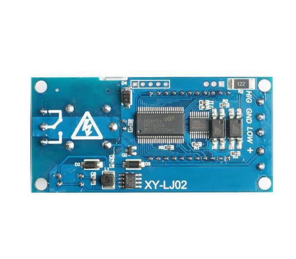 XY-LJ02 time delay relay module, 1-channel time delay on/off, cyclic/timed relay switch