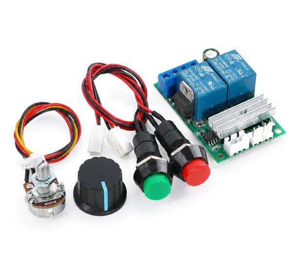 PWM DC Motor Speed Controller 3A 6V/12V/24V Forward/Reverse Switch Electric Actuator Motor Controller Module Relay Module