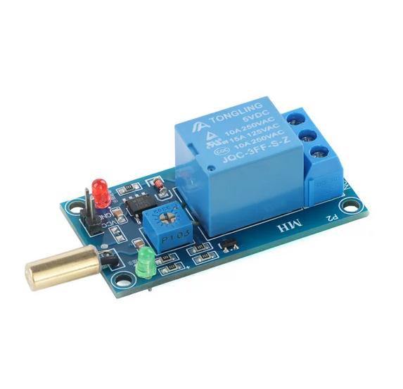 Angle tilt 5V12V relay module SW-520D vibration switch high sensitivity sensor controller