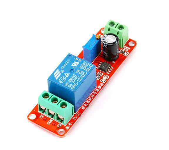 Time delay relay, time delay on/off switch, DIY car, 12V time delay relay