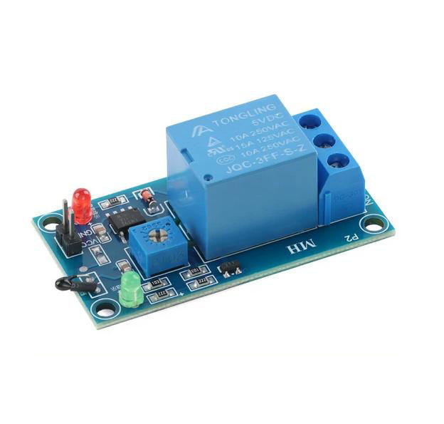 Thermistor 5V/12V relay module, thermistor sensor relay switch, smart car accessories