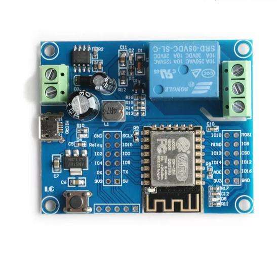 WIFI relay, ESP8266, remote control switch, IoT, ESP-12F secondary development relay