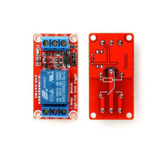 Relay module, optocoupler isolator switch, high/low level trigger, 1 channel relay, 5/12/24V