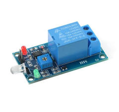 Photosensitive diode 5V/12V relay module, light-controlled switch module, light detection sensor controller