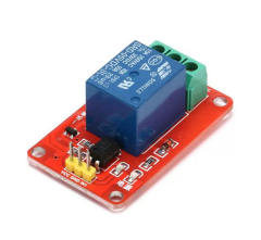Relay module, 1-channel relay optocoupler isolation, 5V relay low-level pull-in, car experiment accessory