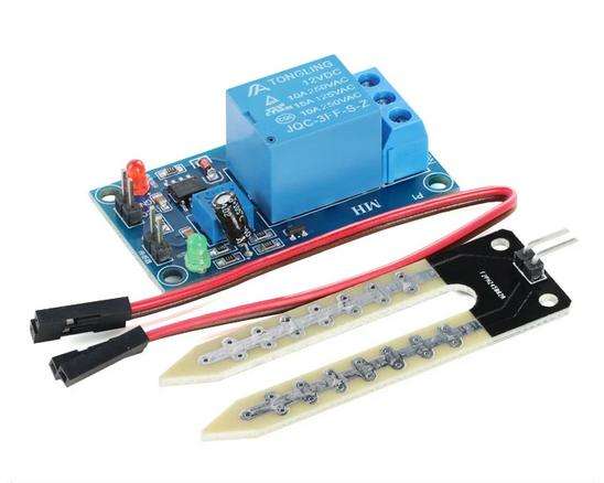 Soil 5V/12V relay module, soil moisture sensor relay control module, low, automatic watering
