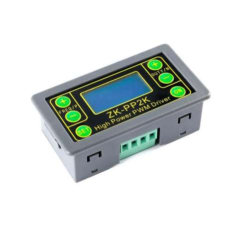 ZK-PP2K high-power PWM dimming motor speed control solenoid valve pulse number and frequency adjustable cycle delay driver