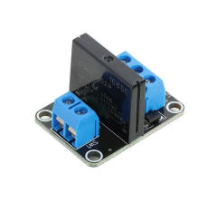 1/2/4/8-channel solid-state relay module, 5/12/24V, high/low level trigger, with fuse