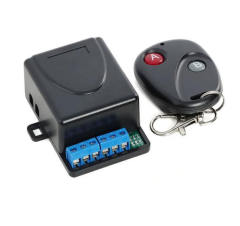 433MHz wireless remote control switch 1,2-channel, 5V/12V, , electric access control, electric lock, lighting, receiving relay module