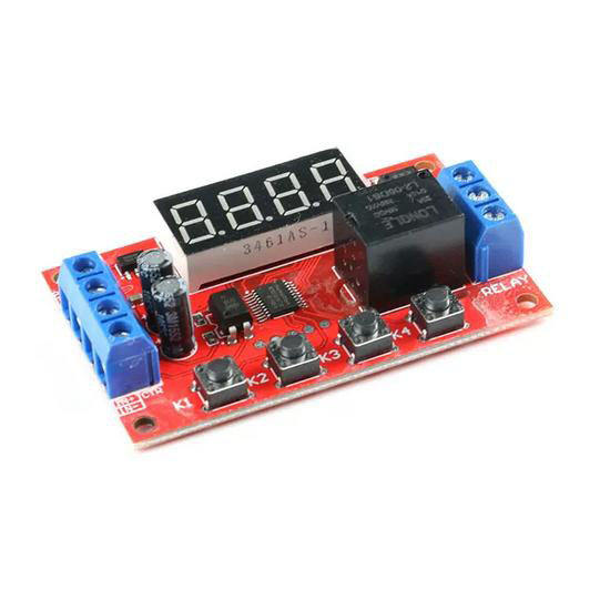 Time delay relay module, time delay switch, timer, cycle switch, 5V/12V/24V relay module