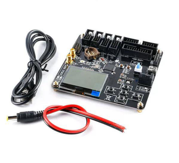 AD9833 DDS signal generator, sine wave and square wave function generator, 25M main frequency, SPI