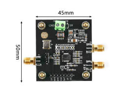 ADF4351 broadband phase-locked loop frequency source, 35M-4.4G RF signal source, 700mVpp amplitude, SPI protocol