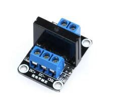 Solid-state relay module 5V, DC control AC, low-level trigger, AC switch control