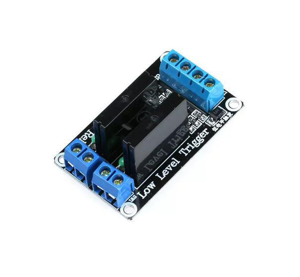 Solid-state relay module 5V, DC control AC, low-level trigger, AC switch control
