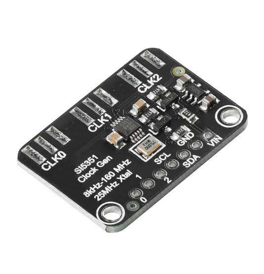 SI5351 Clock Frequency Generator Module High-Frequency Signal Square Wave Frequency Generator I2C Communication Interface