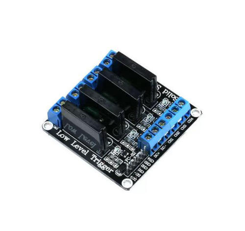 Solid-state relay module 5V, DC control AC, low-level trigger, AC switch control