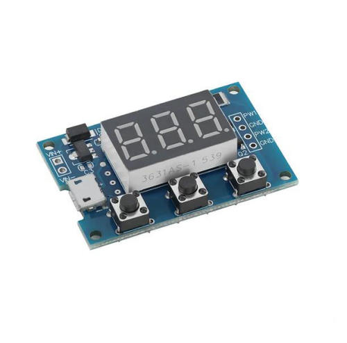 1/2/3-channel PWM signal generator, PWM pulse frequency and duty cycle adjustable module, square wave and rectangular wave