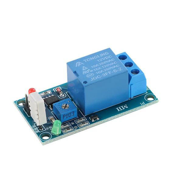 HR202 humidity-sensitive switch 5V/12V relay module, humidity switch module, humidity sensor controller