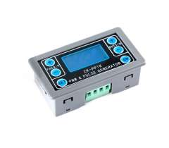 PWM pulse signal generator, stepper motor drive signal, adjustable pulse count/frequency/duty cycle