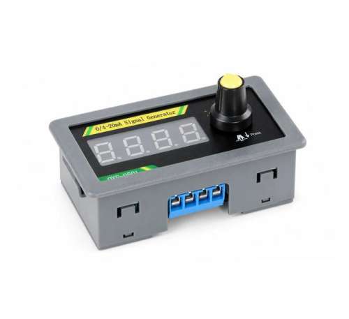 0-20mA current analog signal generator module, constant current source, sensor, transmitter, meter, PLC debugging