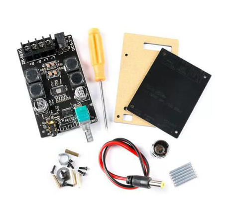 ZK-502C 50W*2 Bluetooth digital amplifier board TPA3116 24V speaker HIFI-grade 2.0 stereo