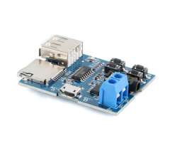 MP3 decoding and playback module, lossless decoding board, built-in 3W amplifier, MP3 decoder player, TF card/U disk