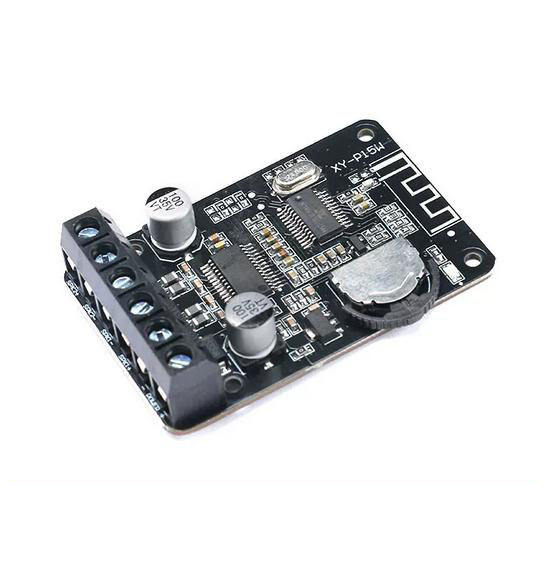 XY-P15W high-power 10/15/20W Bluetooth amplifier board 12/24V stereo digital speaker module DIY