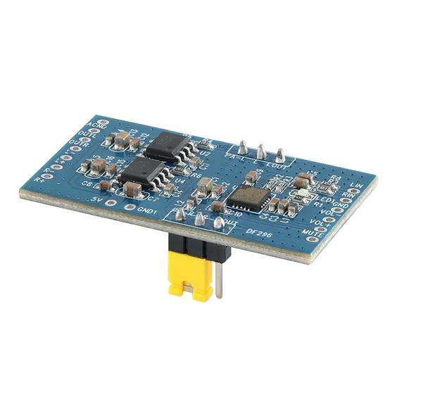 Electronic volume control module, on-board dual-channel 3W audio digital amplifier board, button adjustment