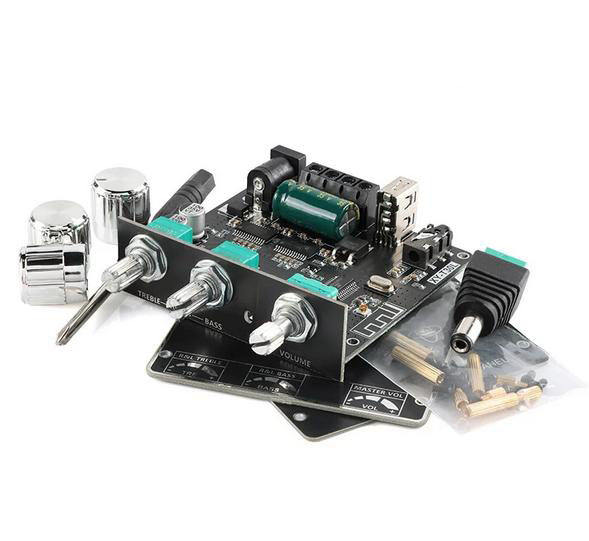 XY-T30L 2.0 stereo dual-channel Bluetooth digital amplifier board module 30W with treble and bass adjustment