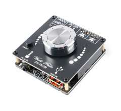 ZK-1002M Bluetooth Power Amplifier 2.0 Stereo 2*100W Bluetooth 5.0 Digital Power Amplifier AUX/USB