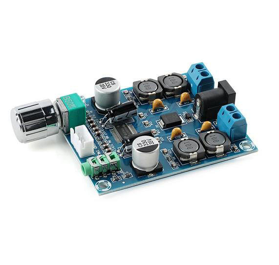 TPA3118 digital audio power amplifier board module, dual-channel, 1*60WD, 2*30W, 2*45W, class-D audio amplifier module