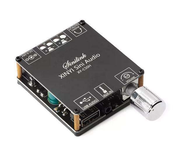 XY-C50H 50W*2 Bluetooth power amplifier board TPA3116 module HIFI-grade stereo digital adjustable audio