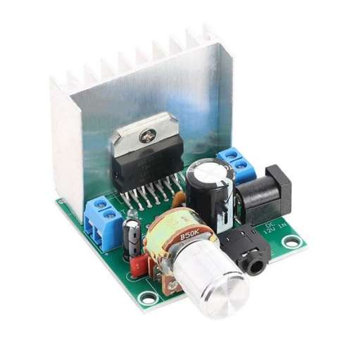 TDA7297 power amplifier board module, DC 12V, dual-channel output, 2.0 noise-free module