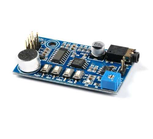 Loudspeaker amplification module, recording/amplifying/loop playback, recording for 500 seconds, 3W power amplifier, adjustable volume