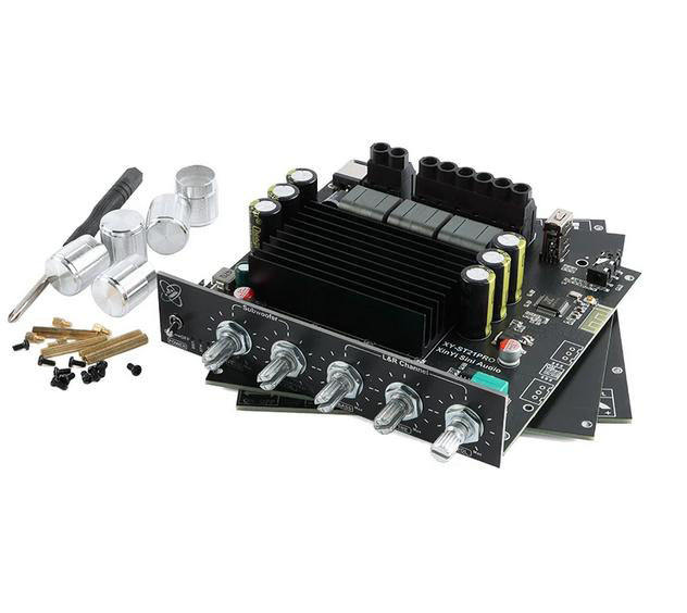 XY-ST21PRO Bluetooth digital amplifier board module, 2.1 channel, 100W*2 + 200W subwoofer, TPA3221