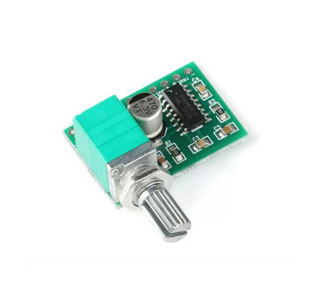 PAM8403 dual-channel digital amplifier board, 3W*2 mini amplifier, with volume control, DIY small speaker