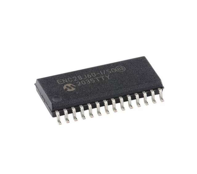 ENC28J60-I/SO SOIC-28 Ethernet controller chip with 8KB RAM