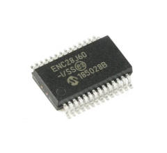 ENC28J60-I/SS SSOP-28 Ethernet controller chip with 8KB RAM